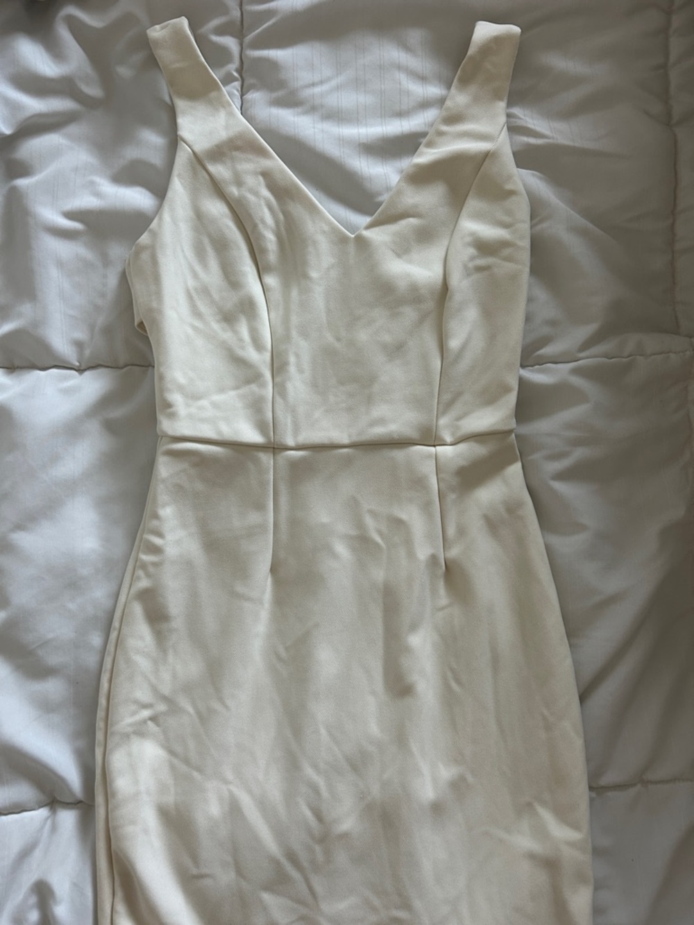 Windsor Strapless Ivory Sheath Dress